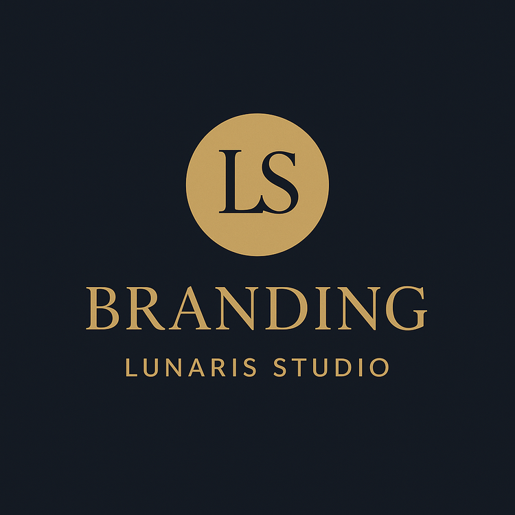 Pack Branding Básico – Diseño de marca con inteligencia artificial Lunaris Studio AI
